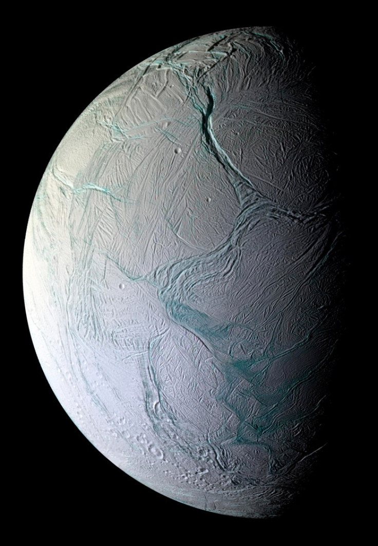 Enceladus moon Saturn aliens