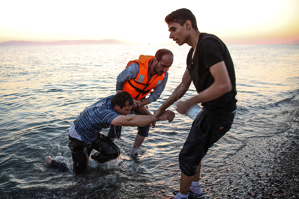 Syria refugees journey through Europe