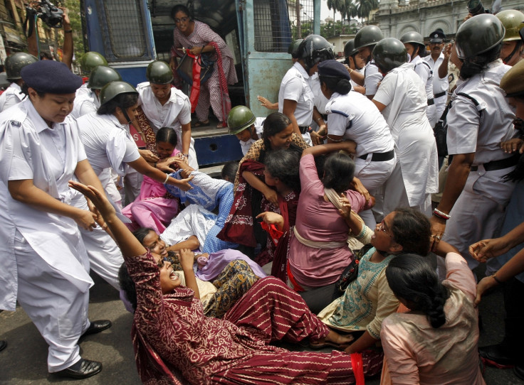 India trade union strike