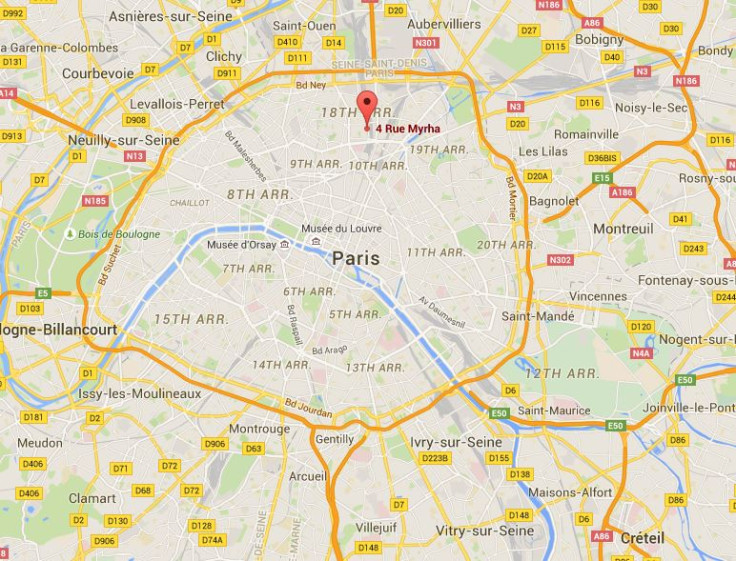 Paris XVIII arrondissement fire