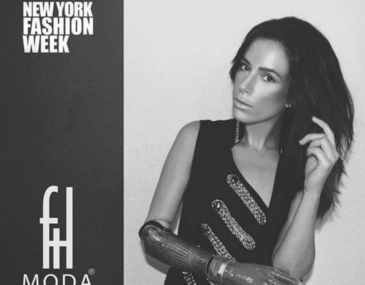 New York Fashion Week 2015: Bionic model Rebekah Marine set to hit the ...