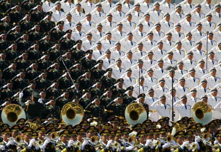 China military parade WWII anniversary