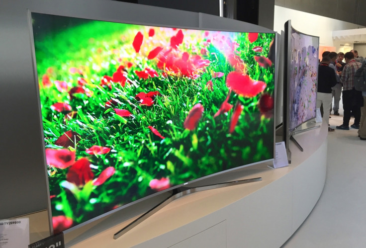 Samsung curved UHD televisions at IFA 2015 Samsung curved UHD televisions at IFA 2015