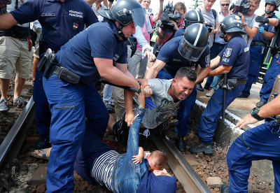 Migrants Hungary train Germany Austria