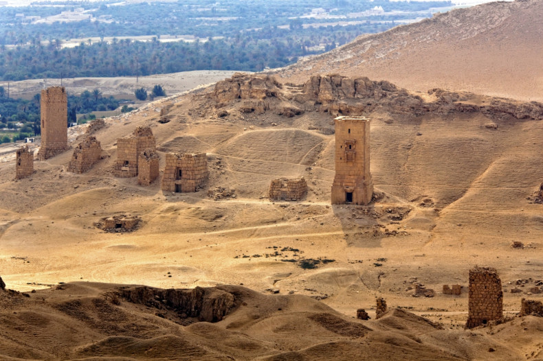 Palmyra tomb towers Isis 