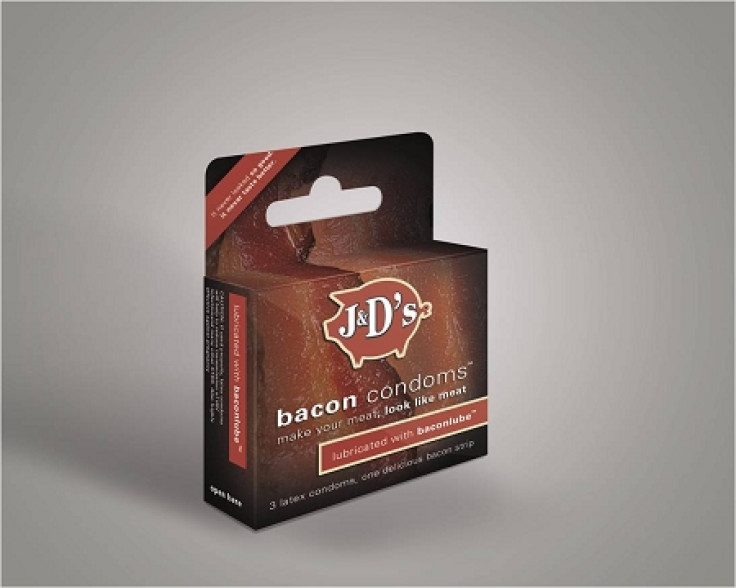 Bacon condoms from J&D's Foods