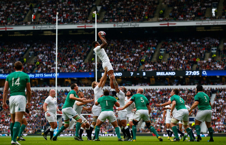 England lineout