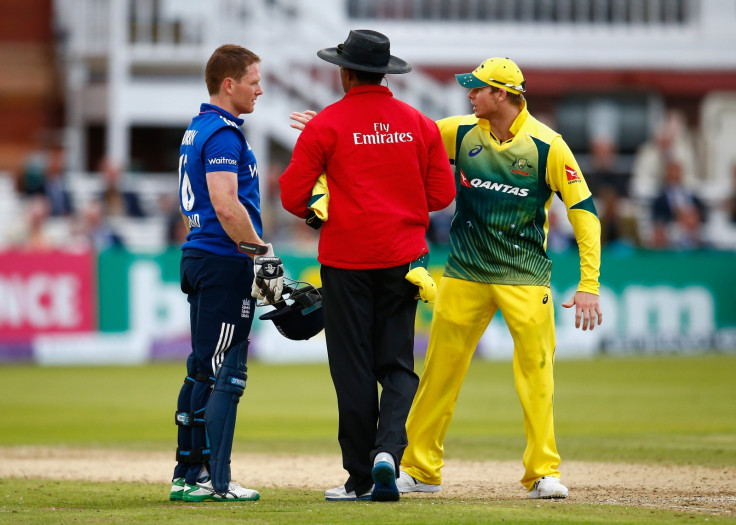 Eoin Morgan and Steven Smith