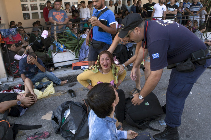 migrants Lesbos Greece crisis