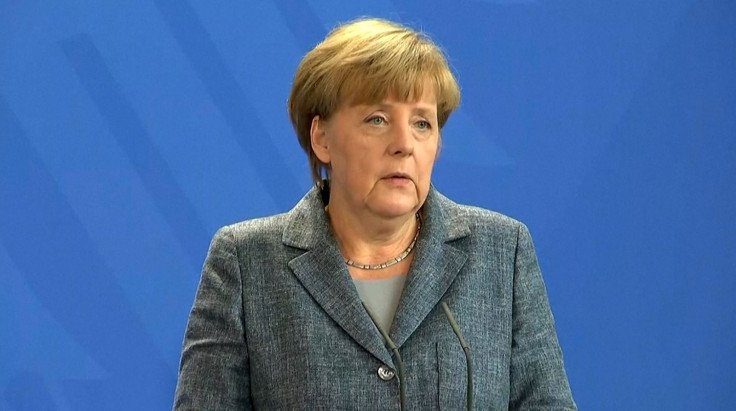 Merkel Press conference refugees Europe