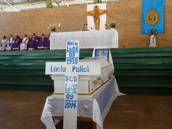 Three nuns mourning celebrations