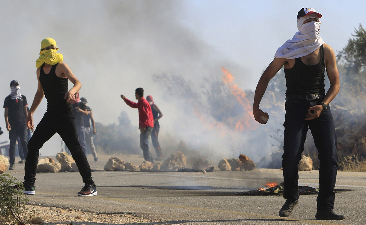 West Bank arson attack