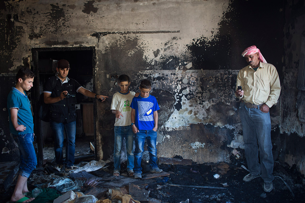 West Bank arson attack