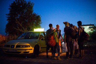 Syria refugees journey through Europe