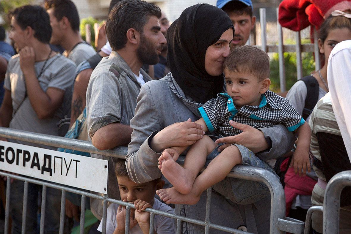 Syria refugees journey through Europe