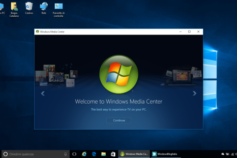 Windows Media Center on Windows 10