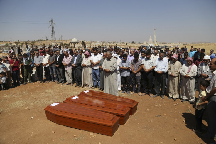Syrian Kurds mourn in Kobane