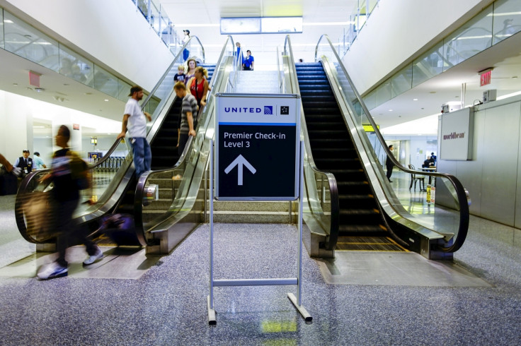 United Airlines terminal, Newark airport