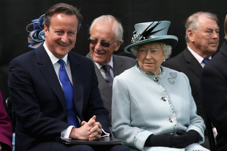 David Cameron and Queen Elizabeth