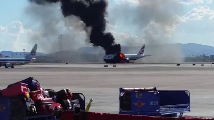 Las Vegas plane fire