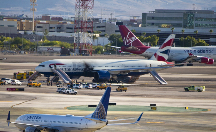 British Airways flight Las Vegas