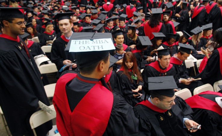 Harvard business school students, Cambridge