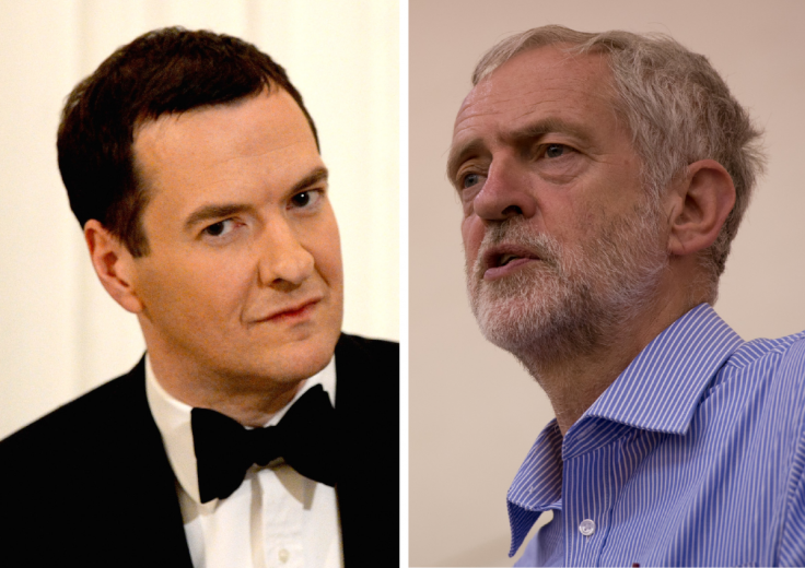 George Osborne Jeremy Corbyn