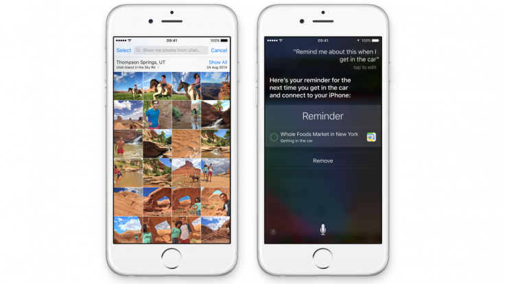 Apple iOS 9 Siri