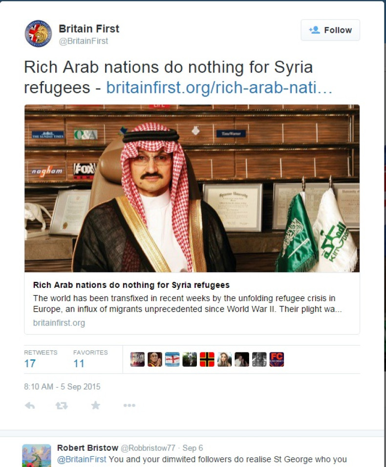 Arab nations doing nothing for refugees