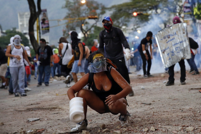 Protesters in Venezuela Leopoldo Lopez