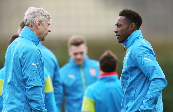 Arsene Wenger and Danny Welbeck