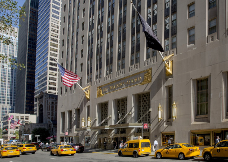 Waldorf Astoria hotel, New York