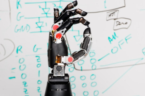 DARPA robotic prosthetic hand touch