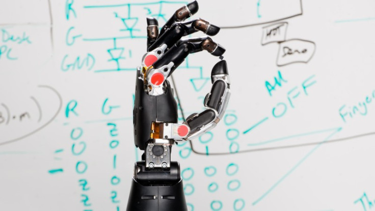 DARPA robotic prosthetic hand touch