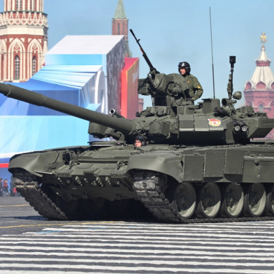 Russian T-90 tank Syria