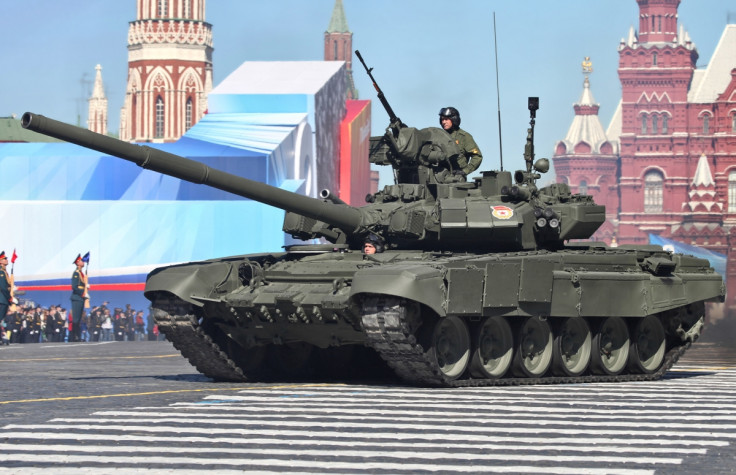 Russian T-90 tank Syria