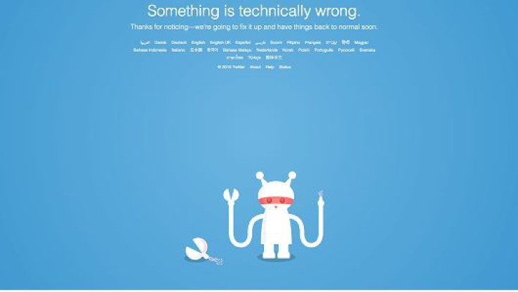 Twitter outage