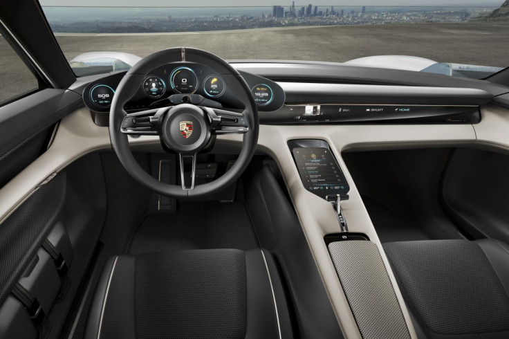 Porsche Mission E interior