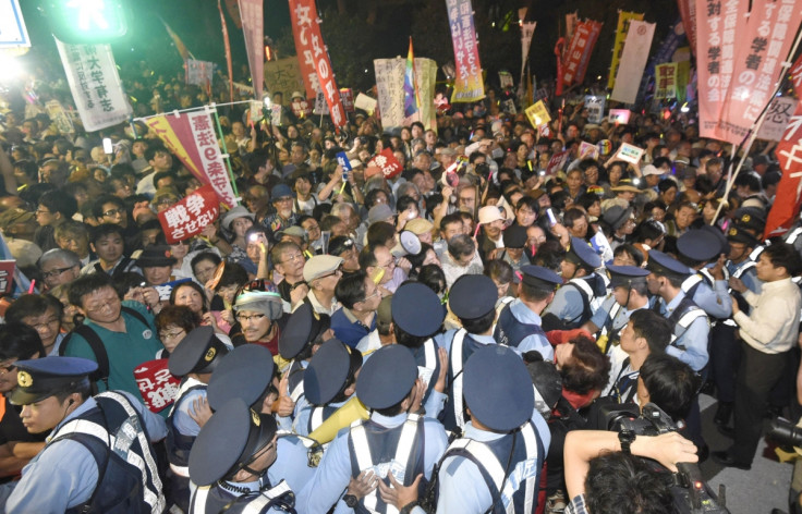 Japan protest