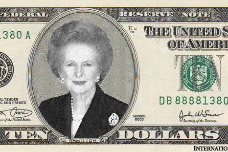 Margaret Thatcher on the new $10 note
