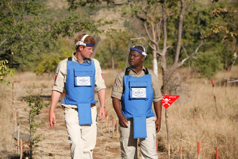Prince Harry in Mozambique