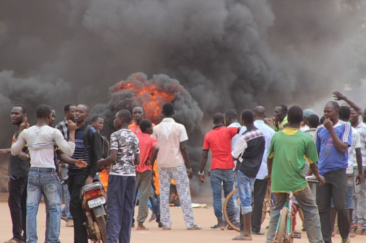 Ouagadougou protest coup Burkina Faso