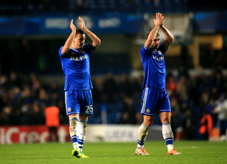 John Terry and Branislav Ivanovic