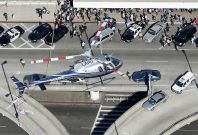 LA police helicopter