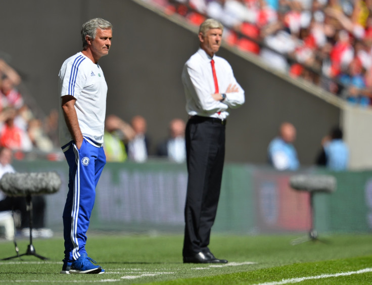 Jose Mourinho and Arsene Wenger