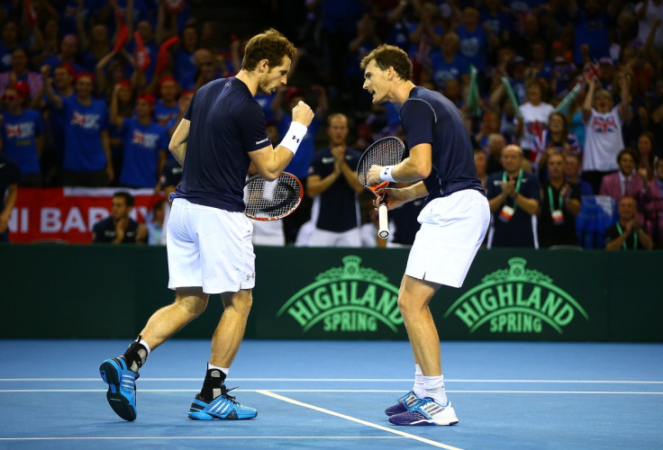 Andy Murray and Jamie Murray