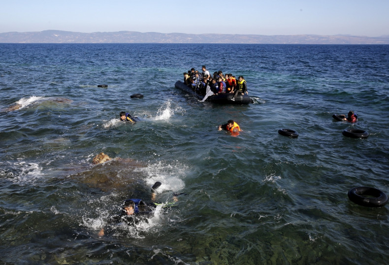 migrant crisis Lesbos drowning
