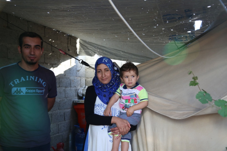 Syrian refugees in Barika camp in Iraq