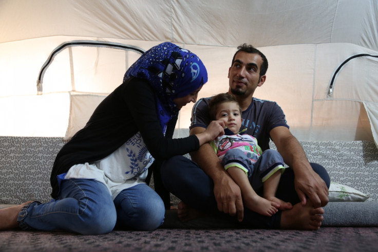 Syrian refugees in Barika camp in Iraq