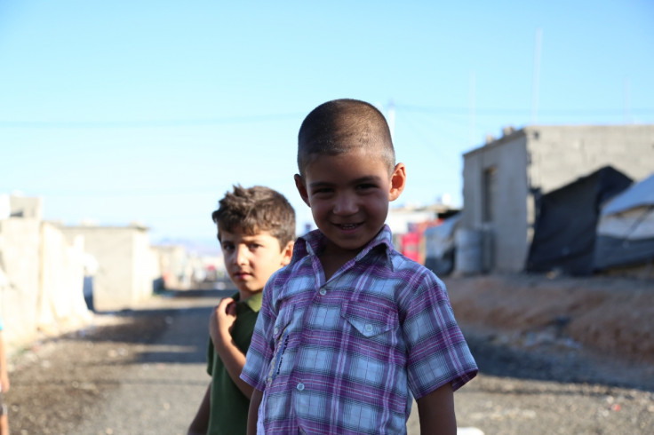 Syrian refugees in Barika camp in Iraq